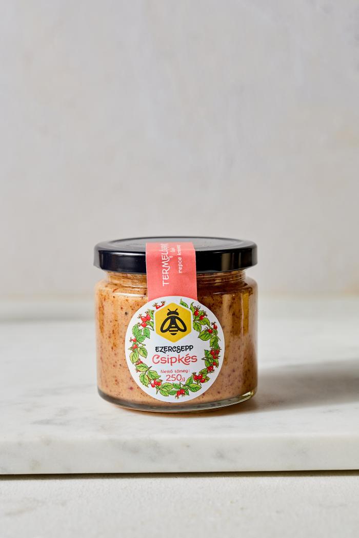 Ezercsepp-Csipkebogyós krémméz 250 g