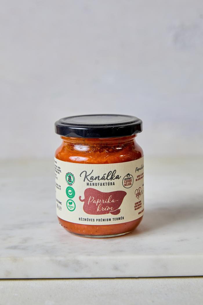 Kanálka-Paprikakrém cukor nélkül 195 g