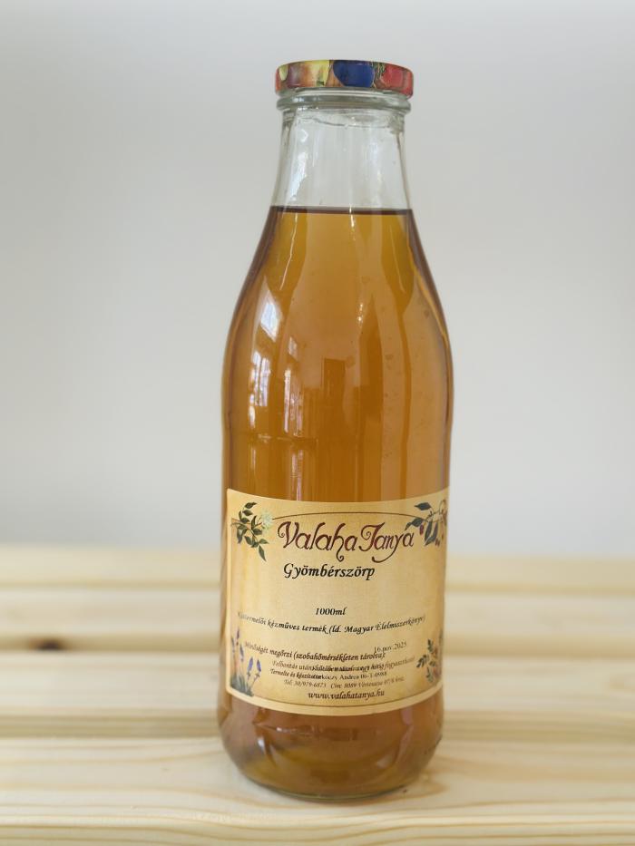 Valahatanya - Gyömbérszörp 1000ml