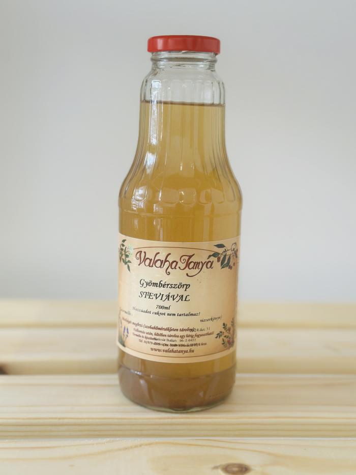 Valahatanya - Gyömbérszörp STEVIÁVAL 700ml