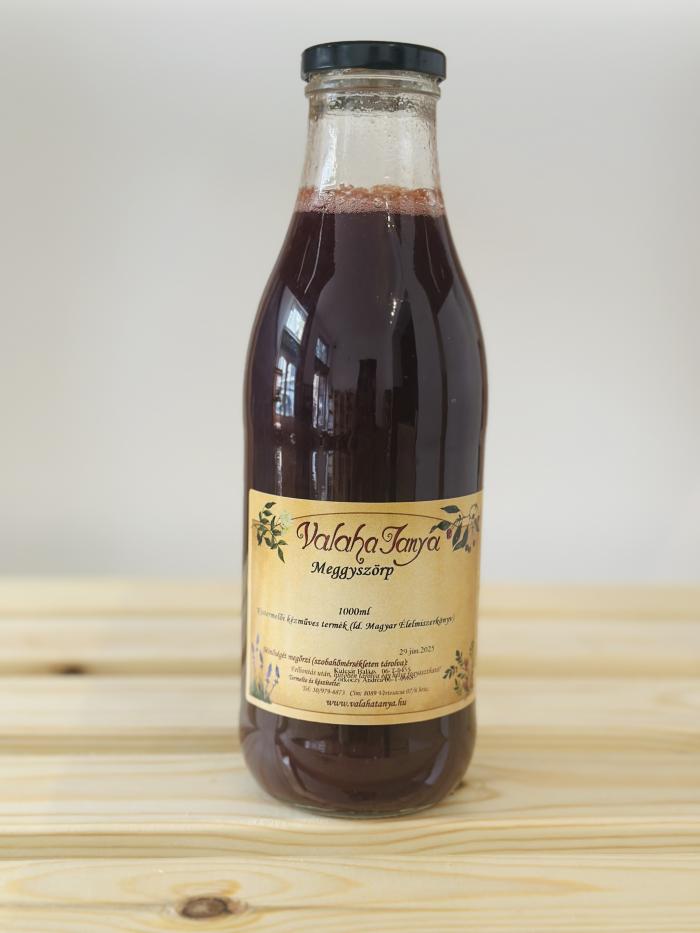 Valahatanya - Meggyszörp 1000ml