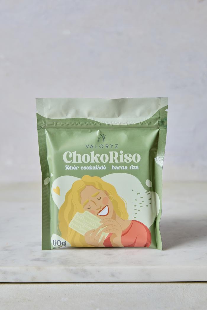 Valoryz - ChokoRiso fehércsokoládé barna rizs
