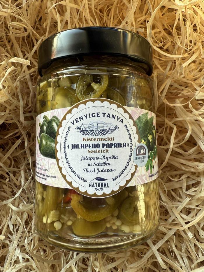 Venyige tanya - Szeletelt jalapeno paprika 