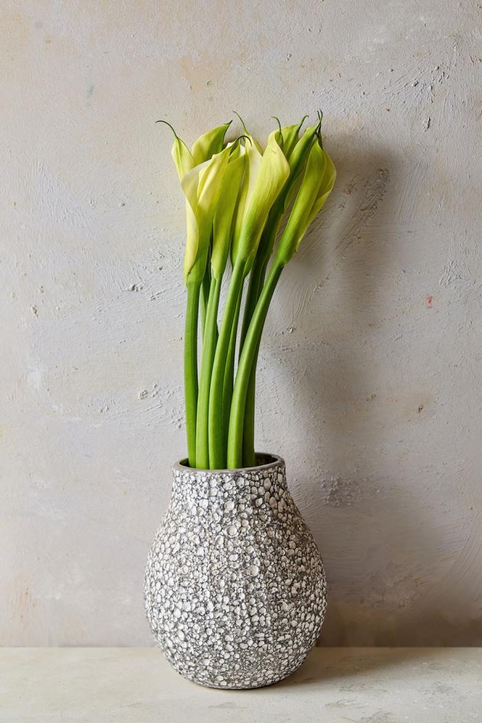 Virág - Fehér kála csokor 10 szál