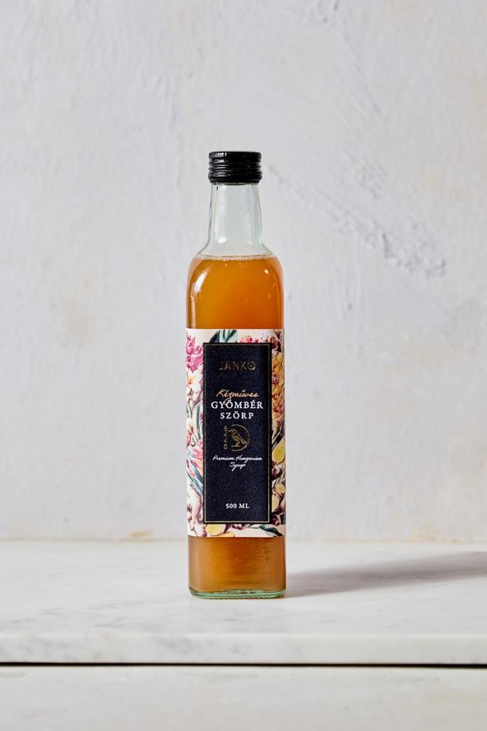 Jankó - Gyömbér szörp 500 ml