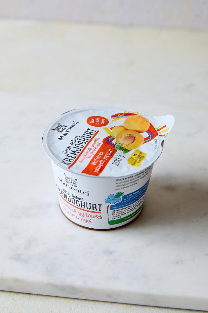 Martontej E-mentes habart barackos joghurt 200 g