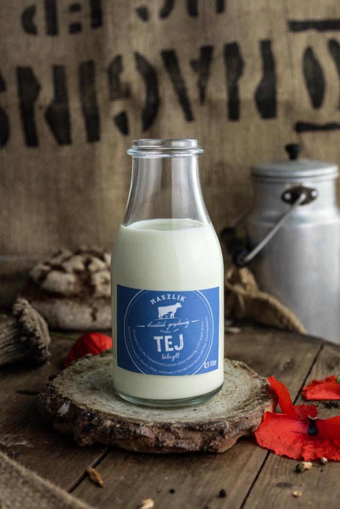 Maszlik - Hőkezelt friss tej 500ml