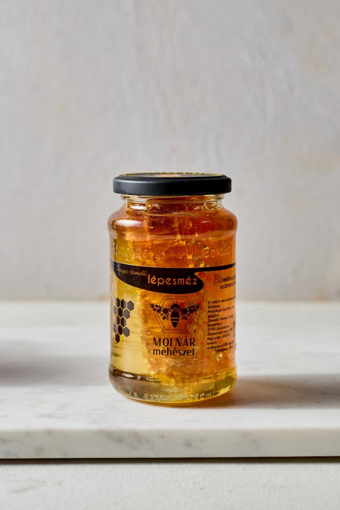 Molnár Méhészet - Bio Lépes méz 500 g