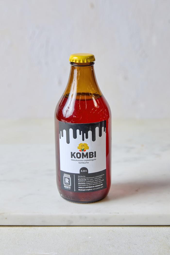 Remete - Hibiszkuszos-csipkebogyós kombucha