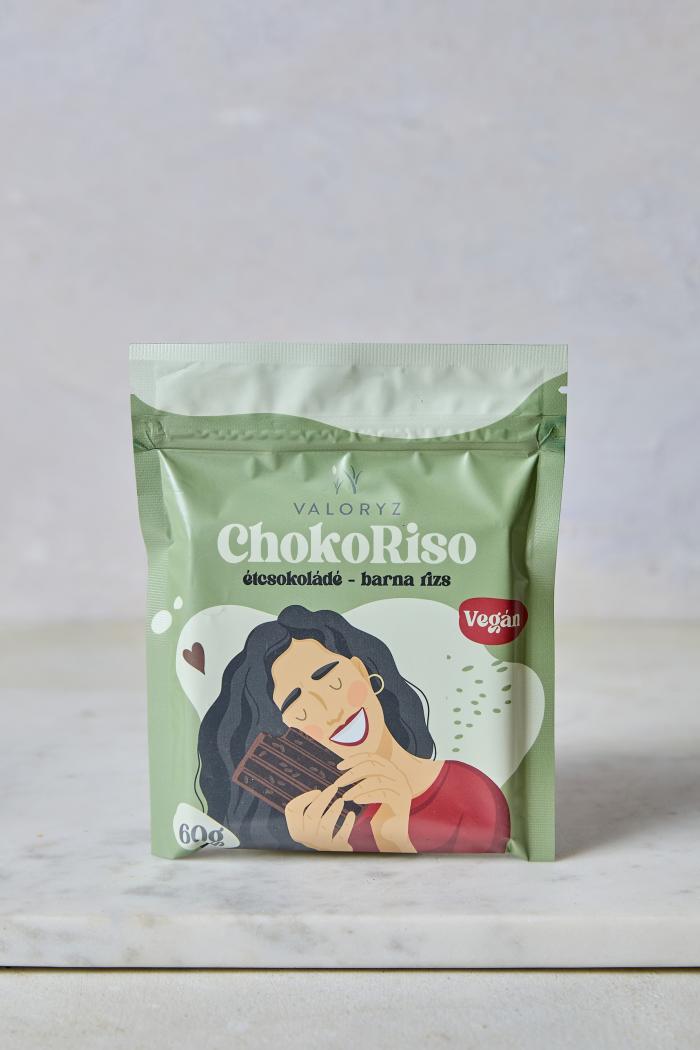 Valoryz - ChokoRiso – étcsokoládé barna rizs