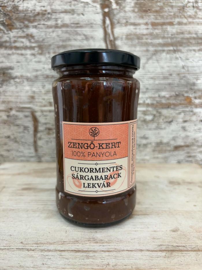 Zengőkert - Cukormentes Sárgabaracklekvár