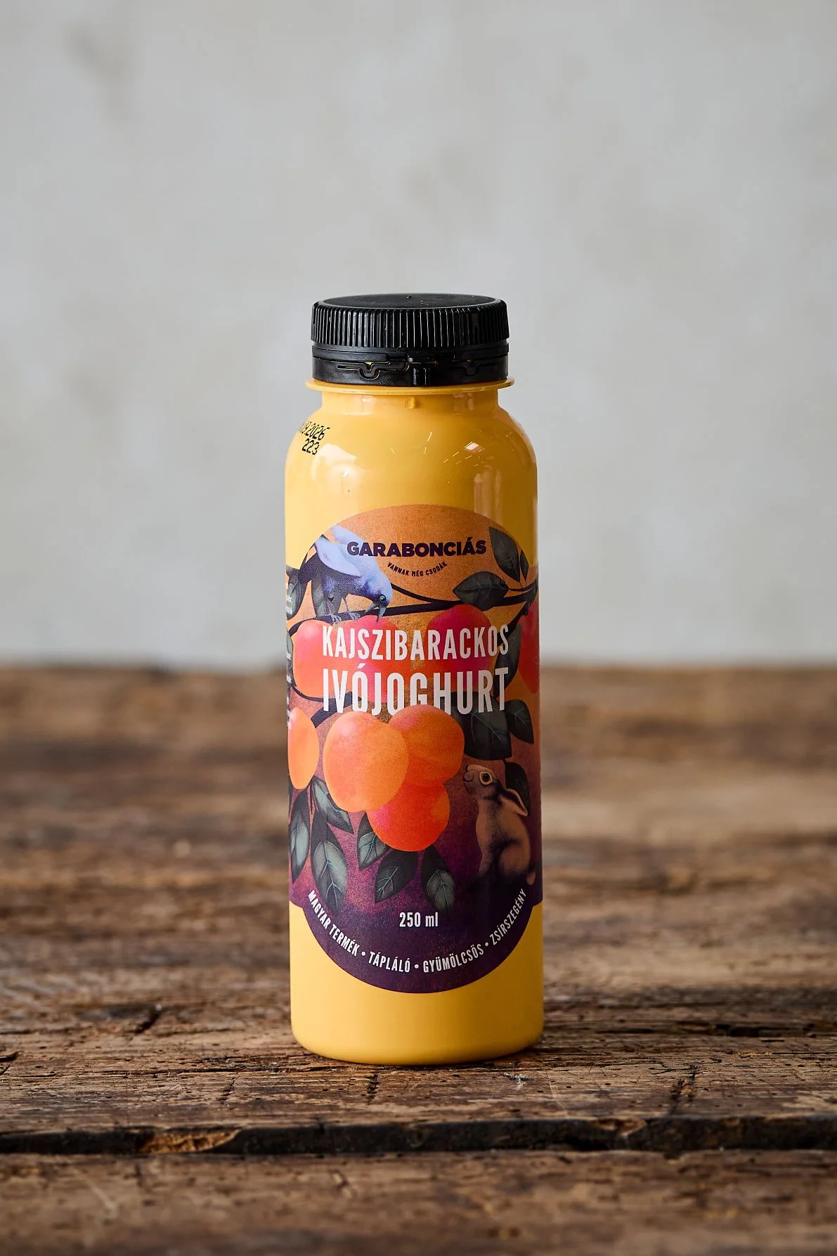 Garabonciás-Kajszibarackos ivójoghurt