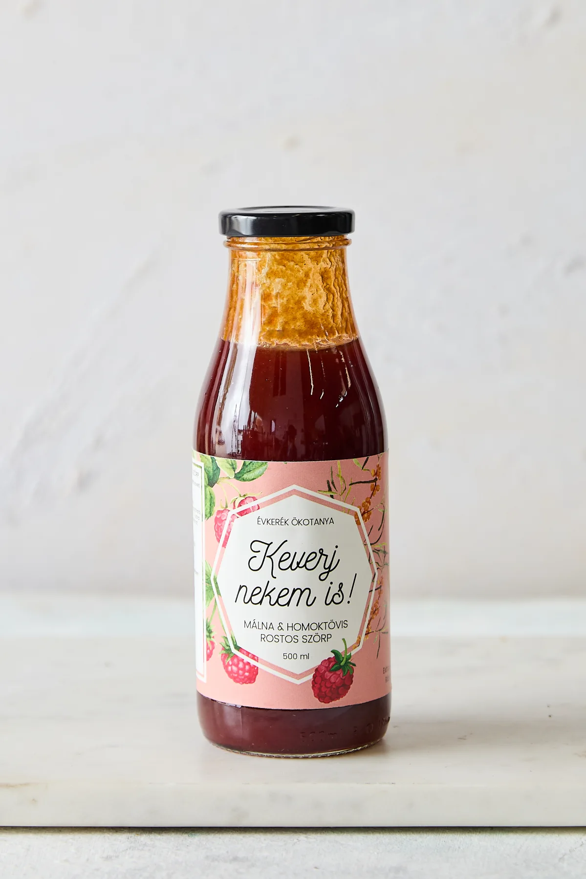 Málna és Homoktövis szörp - 500 ml